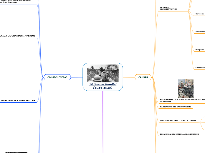 1ª Guerra Mundial
(1914-1918)