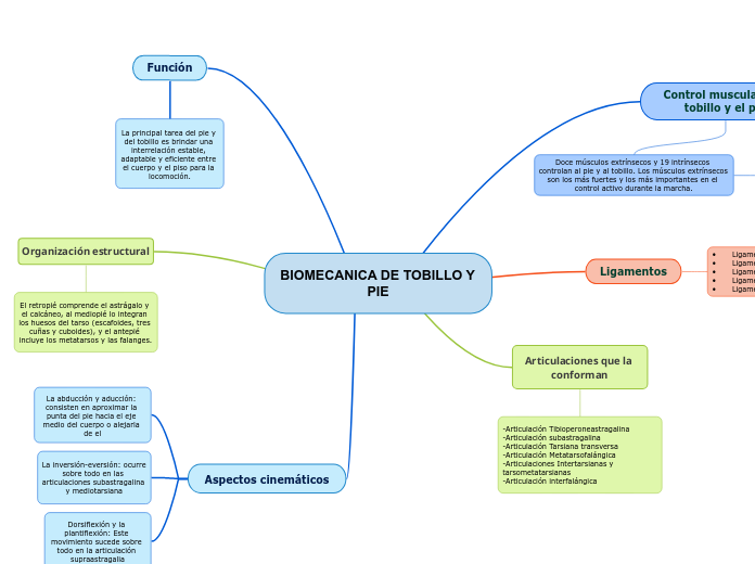 BIOMECANICA DE TOBILLO Y PIE