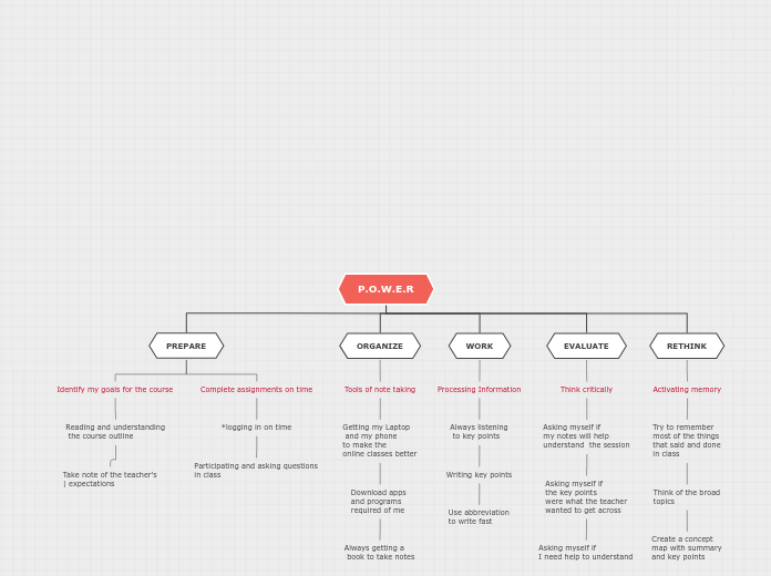 Organigram Concep Map