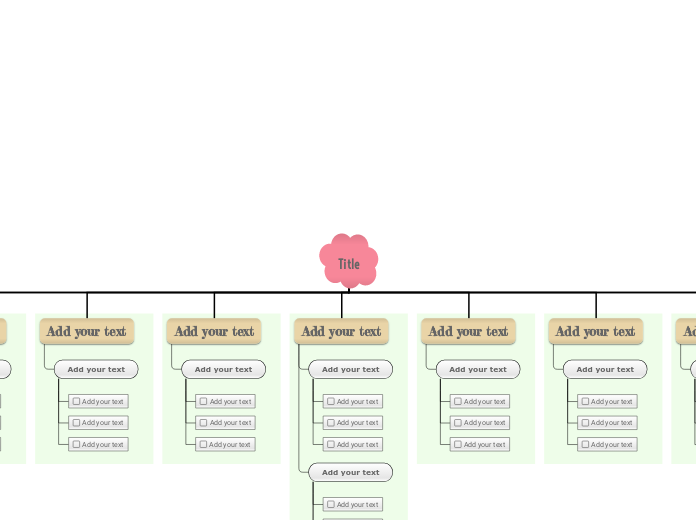 Green sticky notes & checkboxes