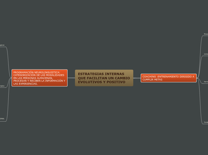 ESTRATEGIAS INTERNAS QUE FACILITAN UN CAMBIO EVOLUTIVOS Y POSITIVO