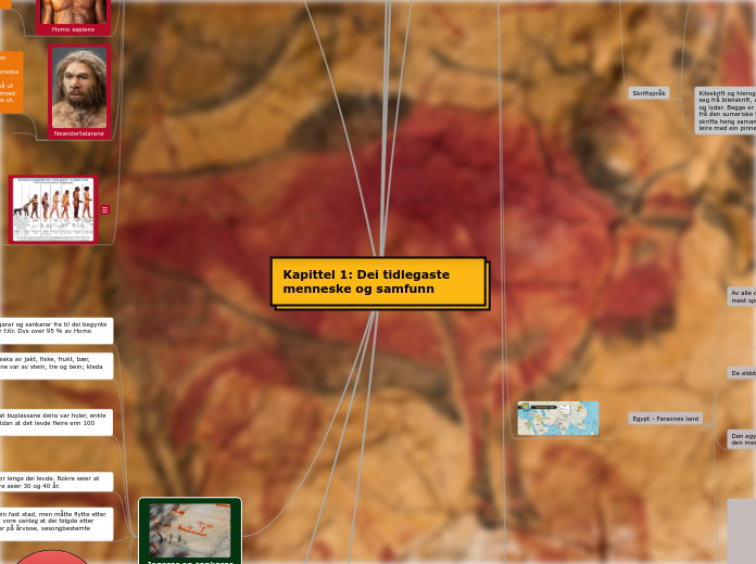 Kapittel 1: Dei tidlegaste menneske og samfunn