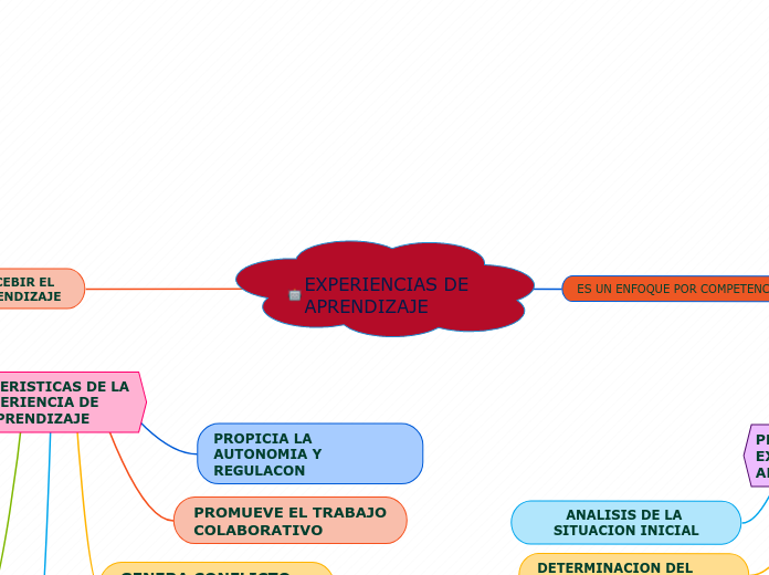 EXPERIENCIAS DE APRENDIZAJE