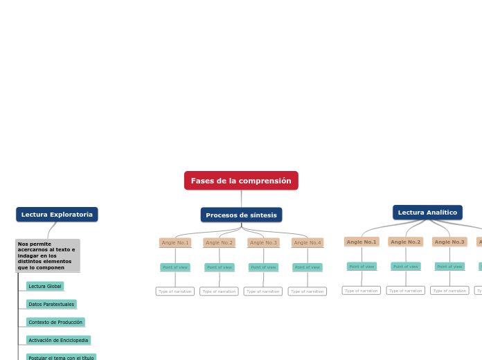 Fases de la comprensión