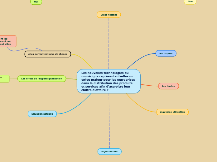 Les nouvelles technologies du numérique représentent-elles un enjeu majeur pour les entreprises dans la distribution des produits et services afin d'accroitre leur chiffre d'affaire ?