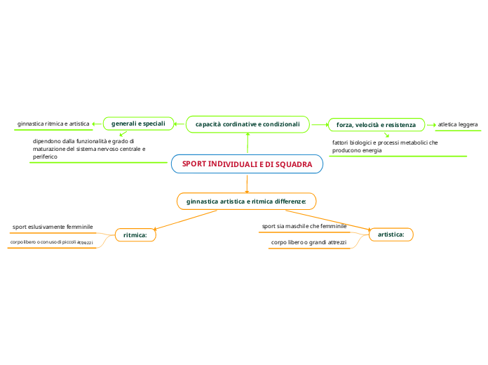 SPORT INDIVIDUALI E DI SQUADRA
