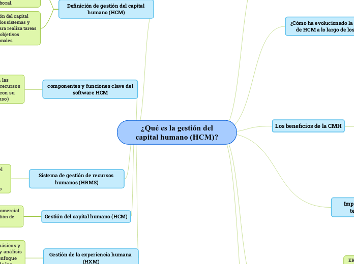  ¿Qué es la gestión del capital humano (HCM)?