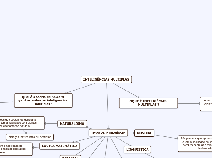 INTELIGÊNCIAS MULTIPLAS