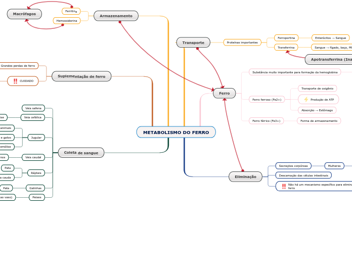 METABOLISMO DO FERRO