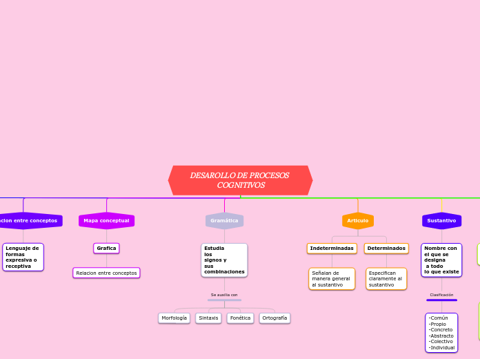 DESAROLLO DE PROCESOS COGNITIVOS