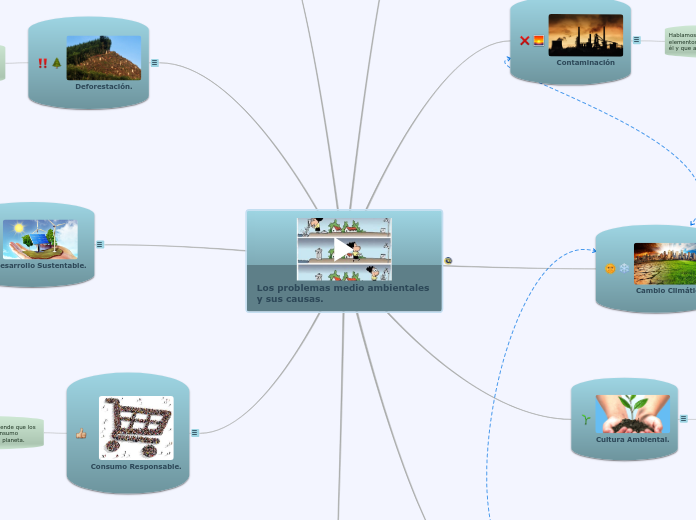 Los problemas medio ambientales y sus causas.