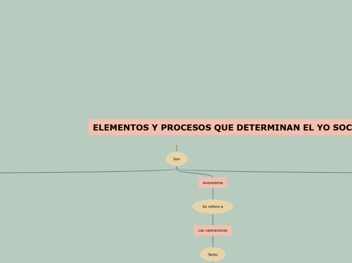 Psicología Social- Elementos, así como procesos que determinan el Yo social