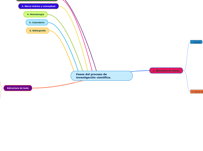 Fases del proceso de investigación científica.