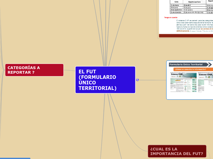 EL FUT                            (FORMULARIO ÚNICO TERRITORIAL)