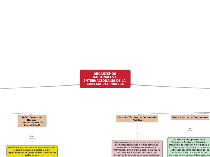 ORGANISMOS NACIONALES E INTERNACIONALES DE LA CONTADURÍA PÚBLICA