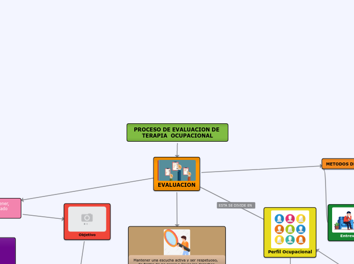 PROCESO DE EVALUACION DE TERAPIA  OCUPACIONAL