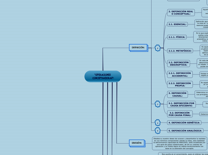 "OPERACIONES CONCEPTUADORAS":