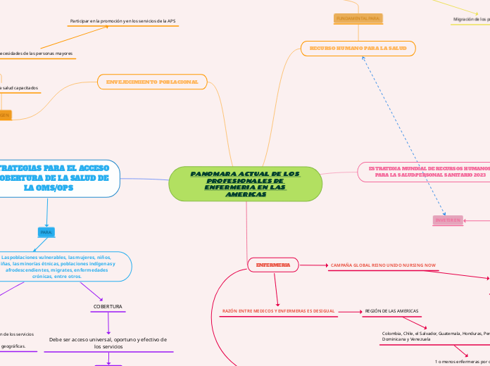 PANOMARA ACTUAL DE LOS PROFESIONALES DE ENFERMERIA EN LAS AMERICAS