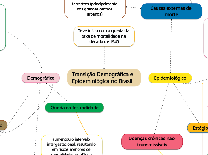 Transição Demográfica e Epidemiológica no Brasil