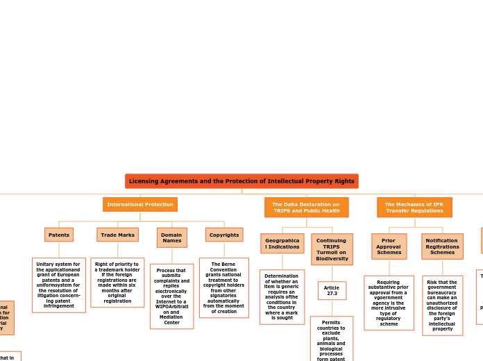 Licensing Agreements and the Protection of Intellectual Property Rights