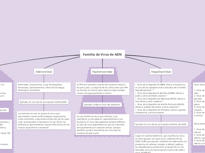 Familia de Virus de ADN