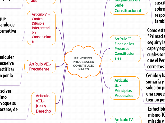 PRINCIPIOS PROCESALES CONSTITUCIONALES