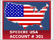 SPEDIRE FACILE USA - ACCOUNT # 301