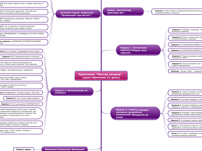 Практикум "Мастер продаж"  (срок обучения 21 день)