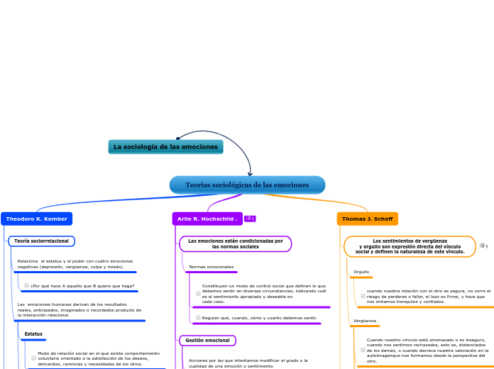 Teorías sociológicas de las emociones