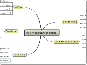 Five Research techni