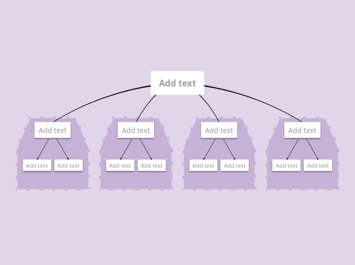 Pastel org chart