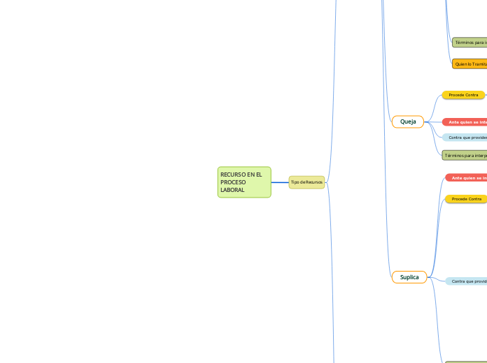 RECURSO EN EL PROCESO LABORAL
