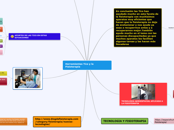 Herramientas Tics y la Fisioterapia