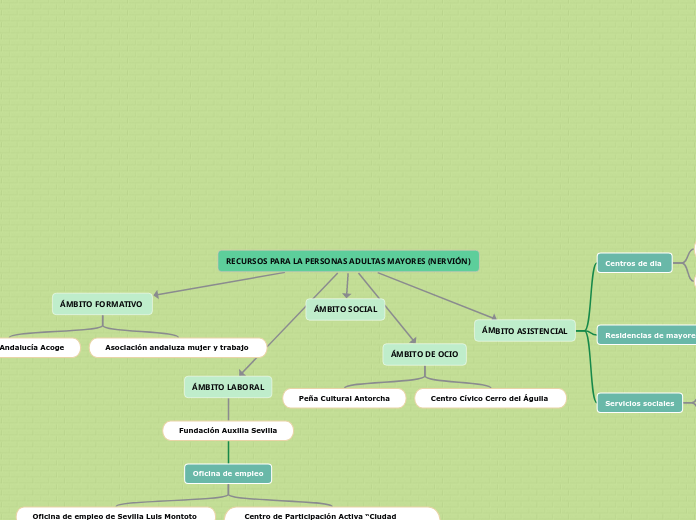 RECURSOS PARA LA PERSONAS ADULTAS MAYORES (NERVIÓN)