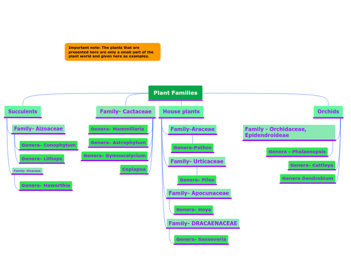 Plant Families