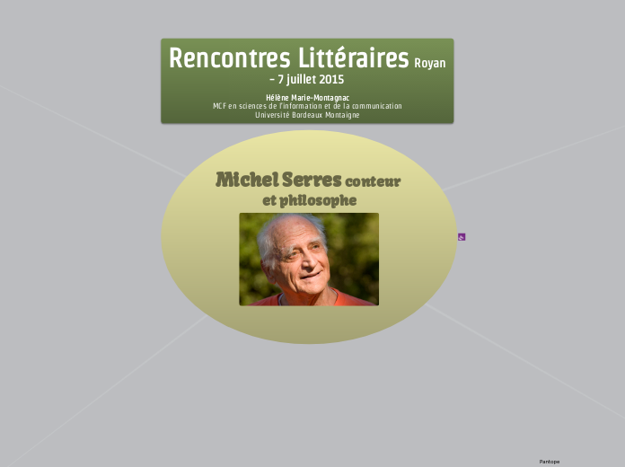 Michel Serres, conteur et philosophe