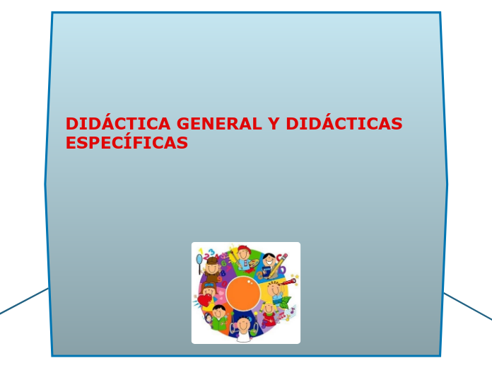 DIDÁCTICA GENERAL Y DIDÁCTICAS  ESPECÍFICAS