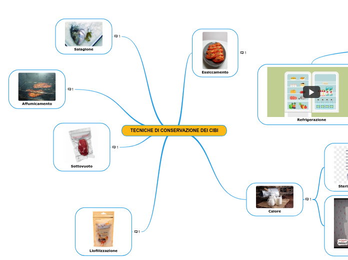 TECNICHE DI CONSERVAZIONE DEI CIBI