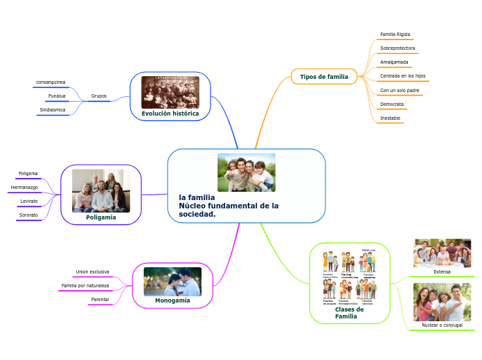 la familia                                Núcleo fundamental de la sociedad.