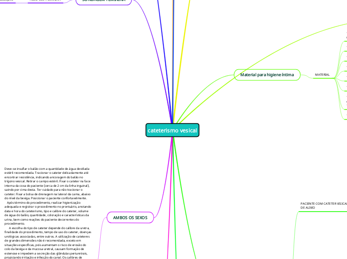 cateterismo vesical