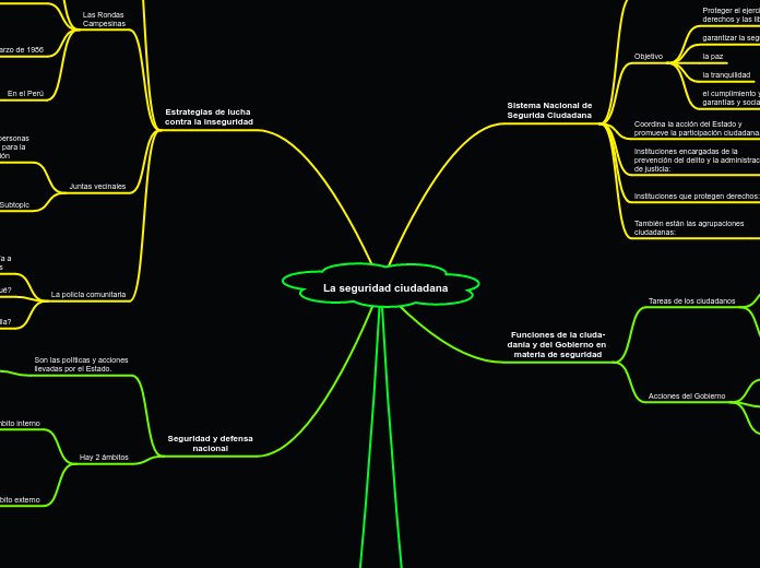 La seguridad ciudadana