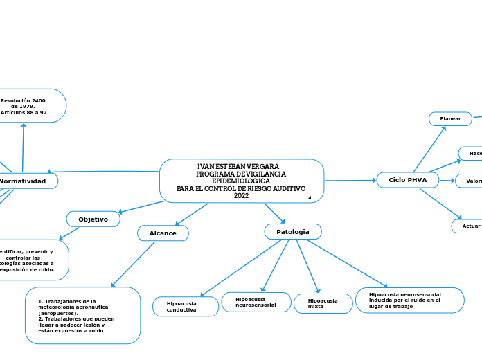                   IVAN ESTEBAN VERGARA                                                PROGRAMA DE VIGILANCIA EPIDEMIOLOGICA 
PARA EL CONTROL DE RIESGO AUDITIVO 2022