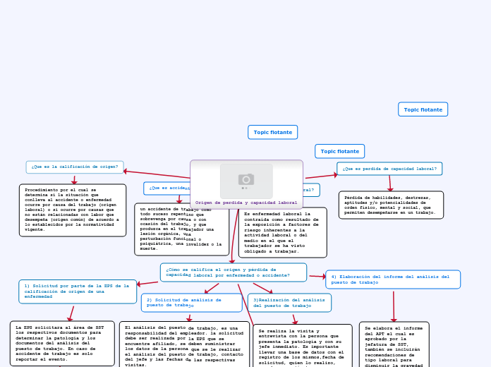 Origen de perdida y capacidad laboral