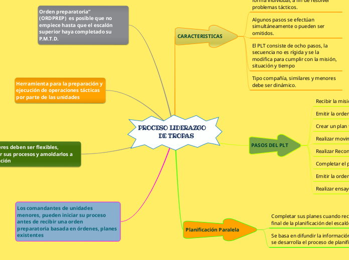 PROCESO LIDERAZGO     DE TROPAS