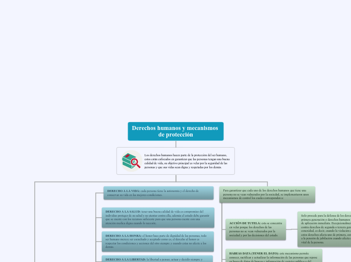 Derechos humanos y mecanismos de protección