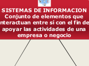 SISTEMAS DE INFORMACION