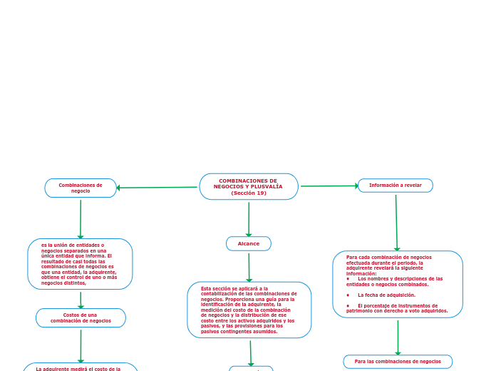 COMBINACIONES DE NEGOCIOS Y PLUSVALÍA (Sección 19)