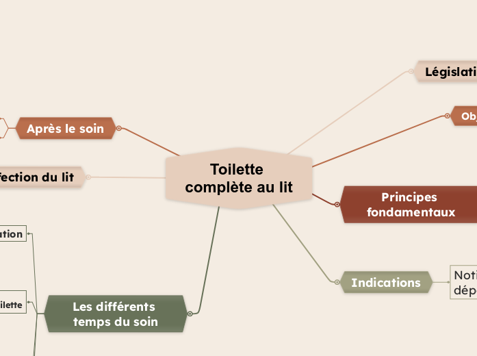 Toilette complète au lit