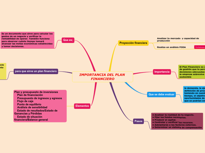 IMPORTANCIA DEL PLAN FINANCIERO