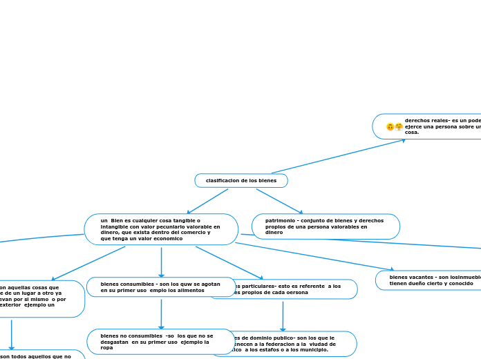 clasificacion de los bienes